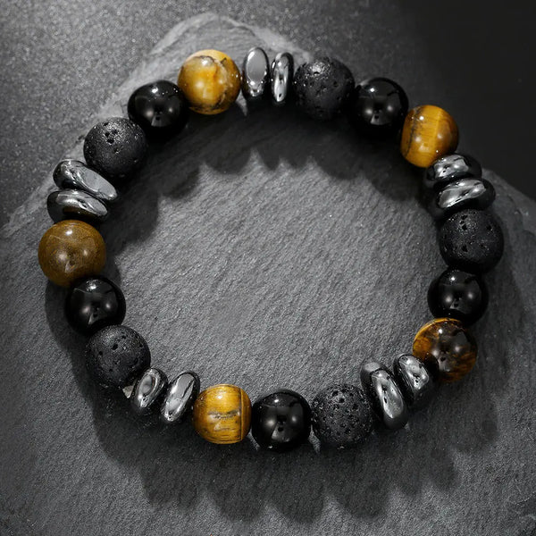 Terra Forge Bead Bracelet