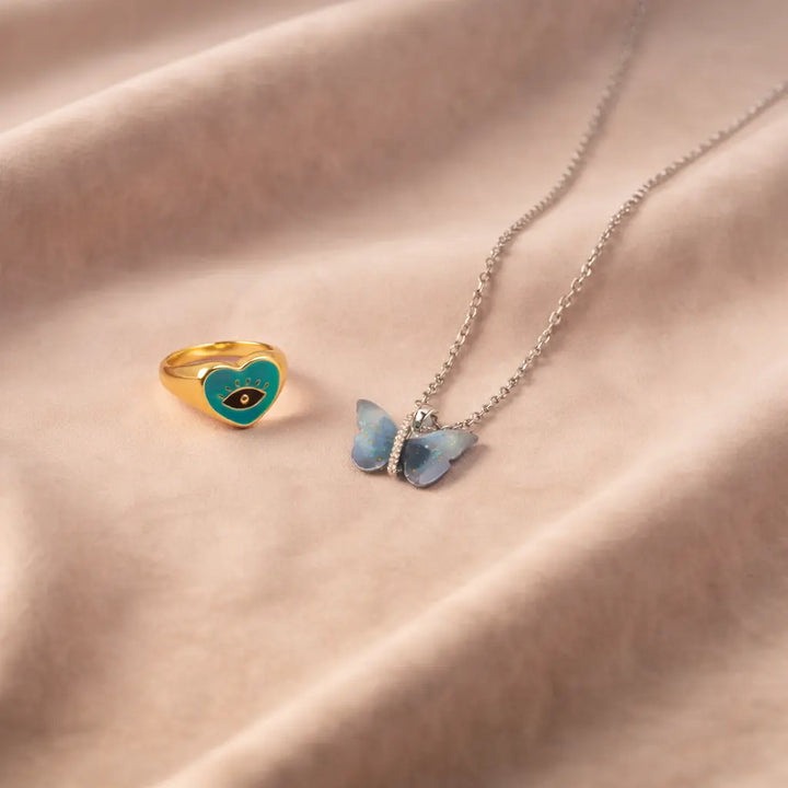 The Blue Beauty Jewellery Set | Salty