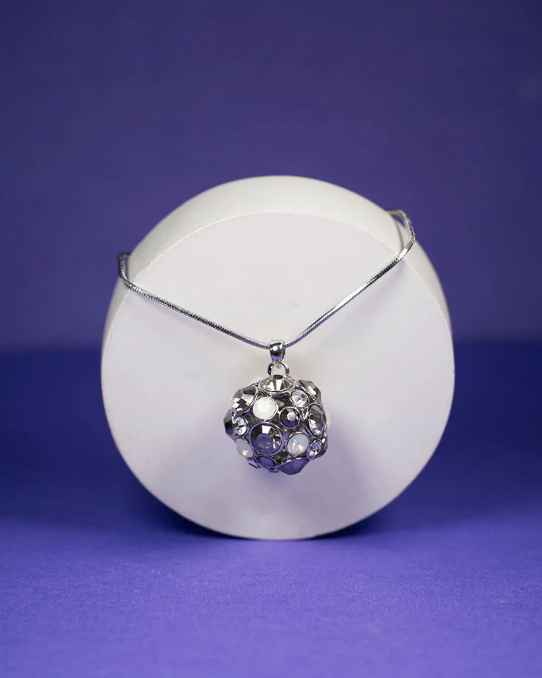The Disco Ball Necklace - Salty Accessories