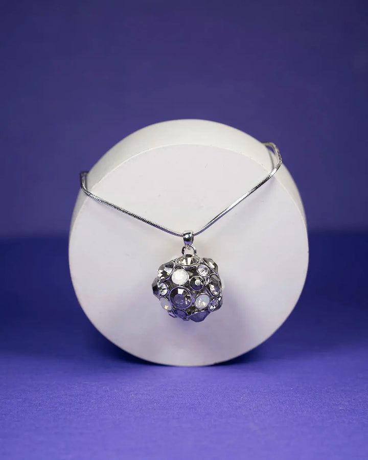 The Disco Ball Necklace - Salty Accessories