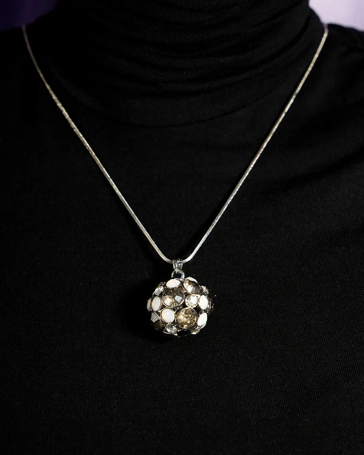 The Disco Ball Necklace - Salty Accessories