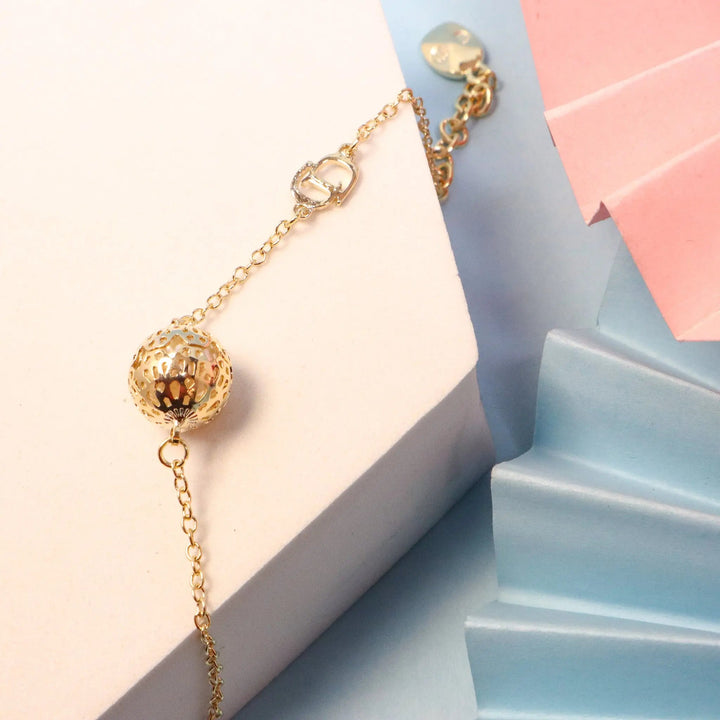 The Golden Ball Bracelet - Salty Accessories