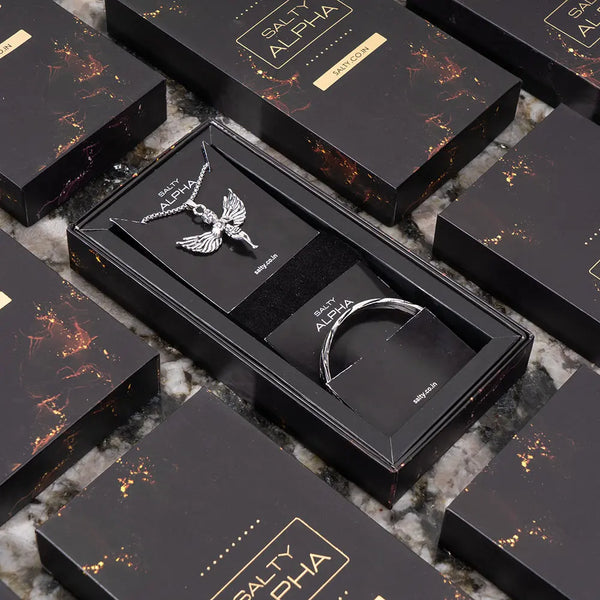 The Greek Touch Mens Jewellery Set