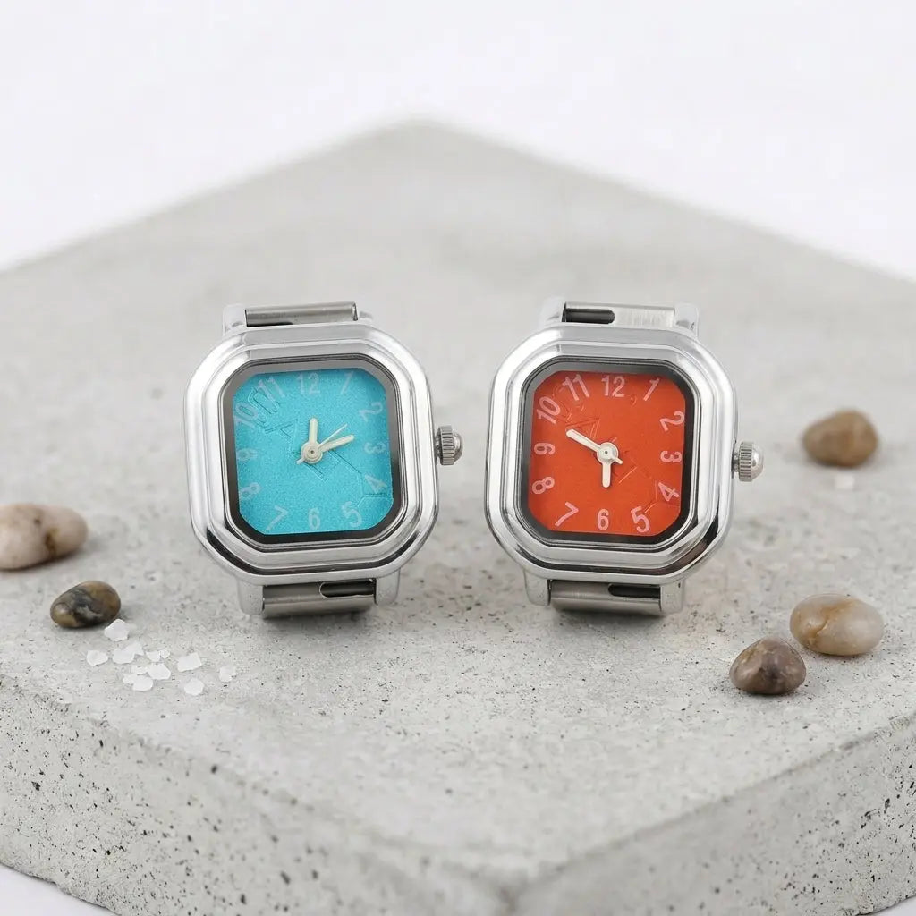 The Ice and Spice Watch Ring for Couple | Salty
