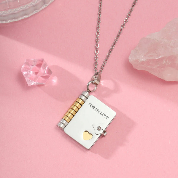 Chapter of Love Silver Necklace