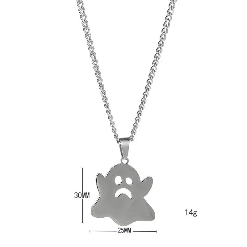 The Sad Lady Silver Chain - Salty Accessories