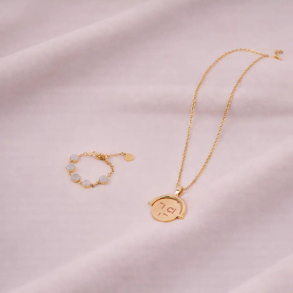 The Secret Love Neckalace and Bracelet Combo | Salty