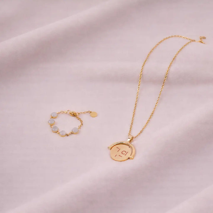 The Secret Love Neckalace and Bracelet Combo | Salty