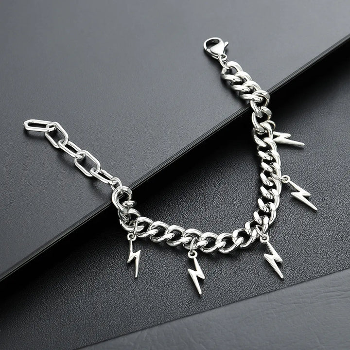 Thunder Pulse Charm Bracelet | Salty