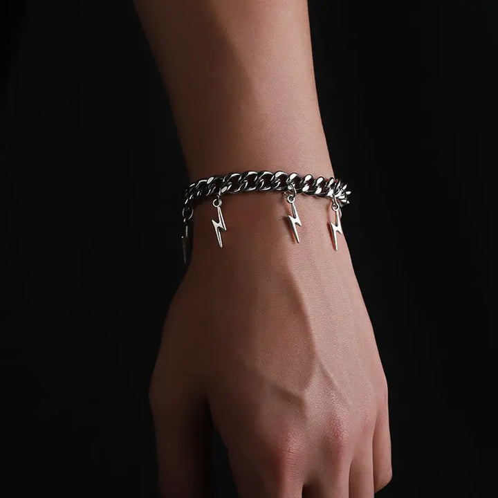 Thunder Pulse Charm Bracelet | Salty
