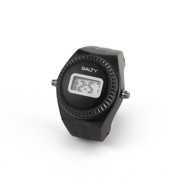 TimeLoop Watch Ring - Black | Salty