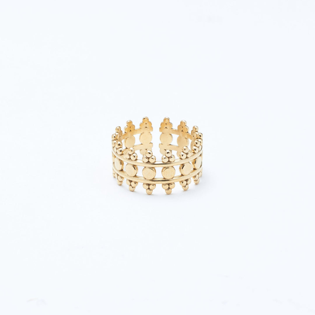 Timeless Love Golden Ring - Salty Accessories