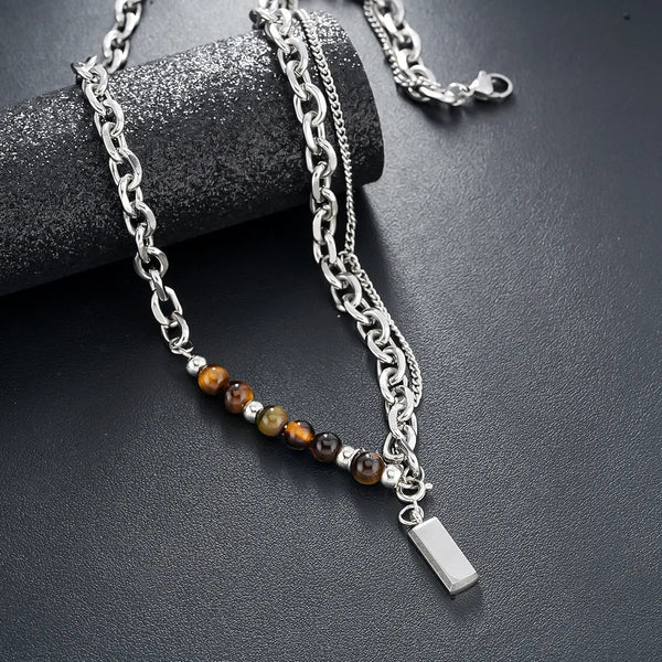 Titan Ember Dual Chain Necklace