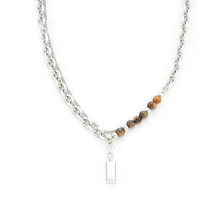 Titan Ember Dual Chain Necklace | Salty
