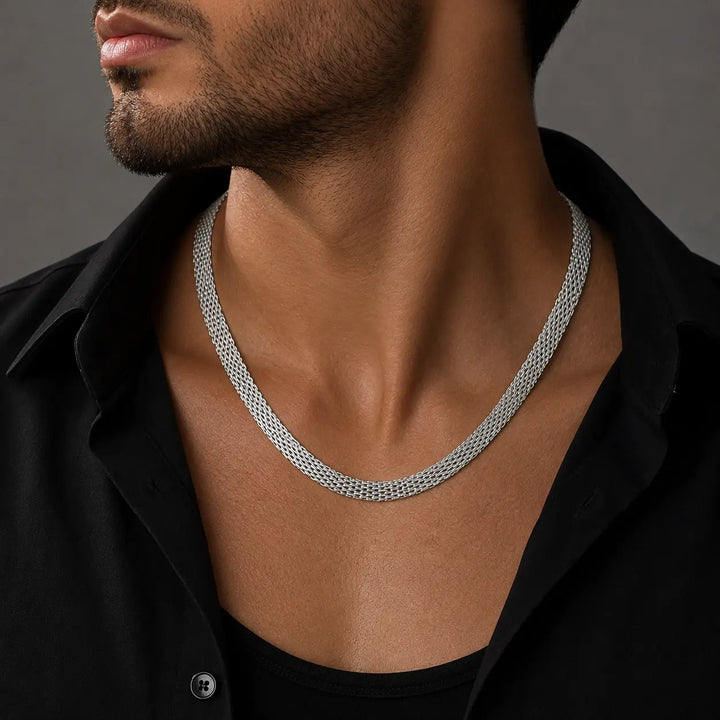 Titan Mesh Necklace | Salty