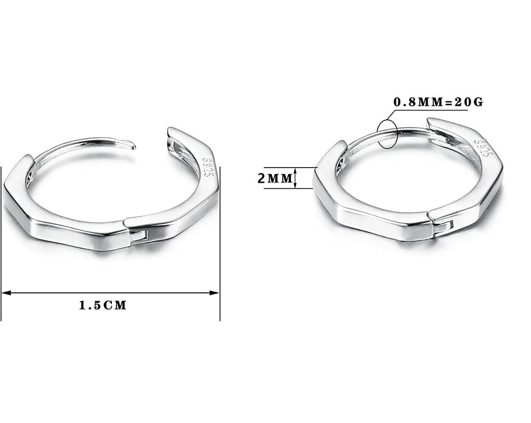 Titan Twists Silver Earrings - Salty Accessories