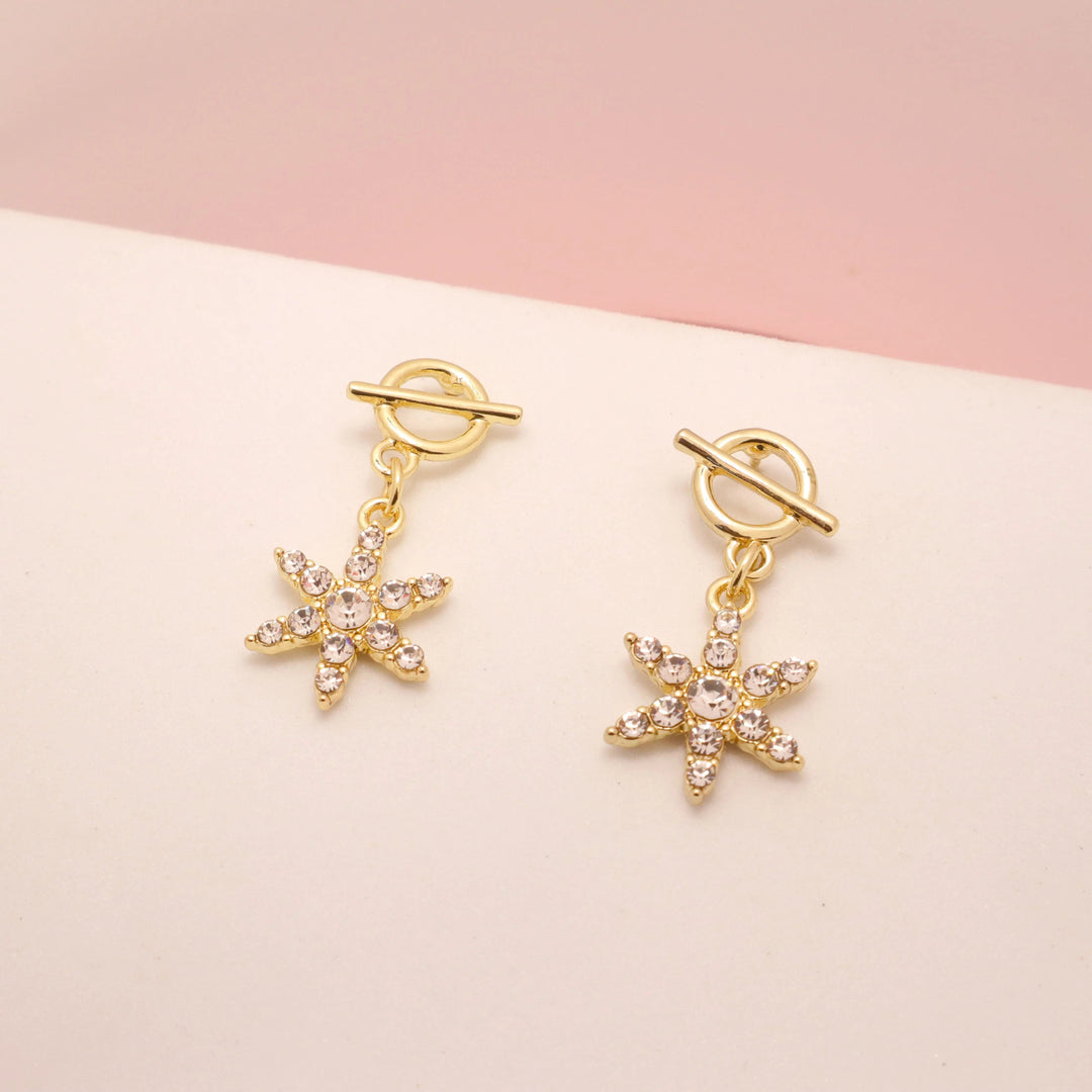 Toggle Star Earrings - Salty Accessories