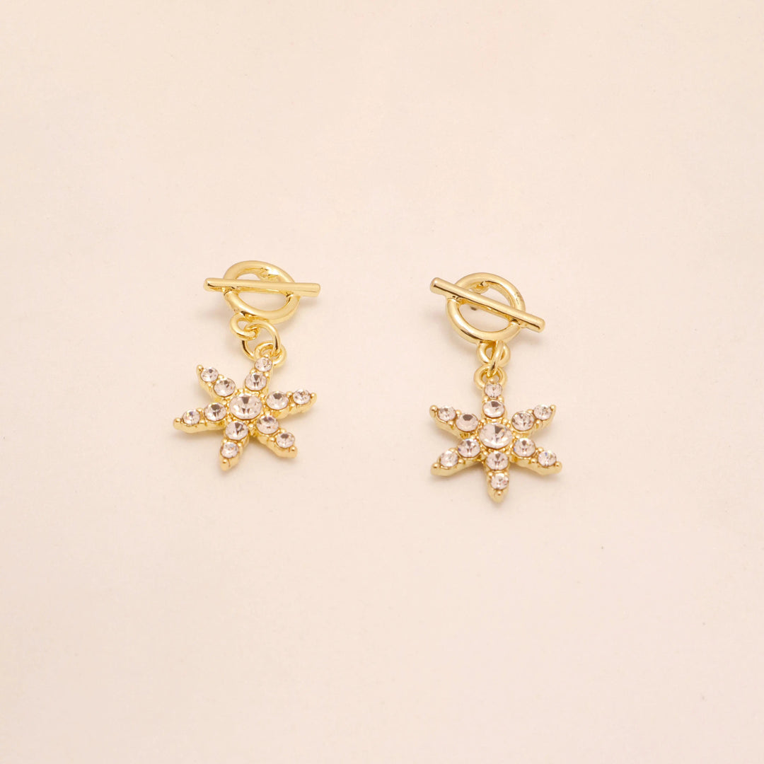 Toggle Star Earrings - Salty Accessories