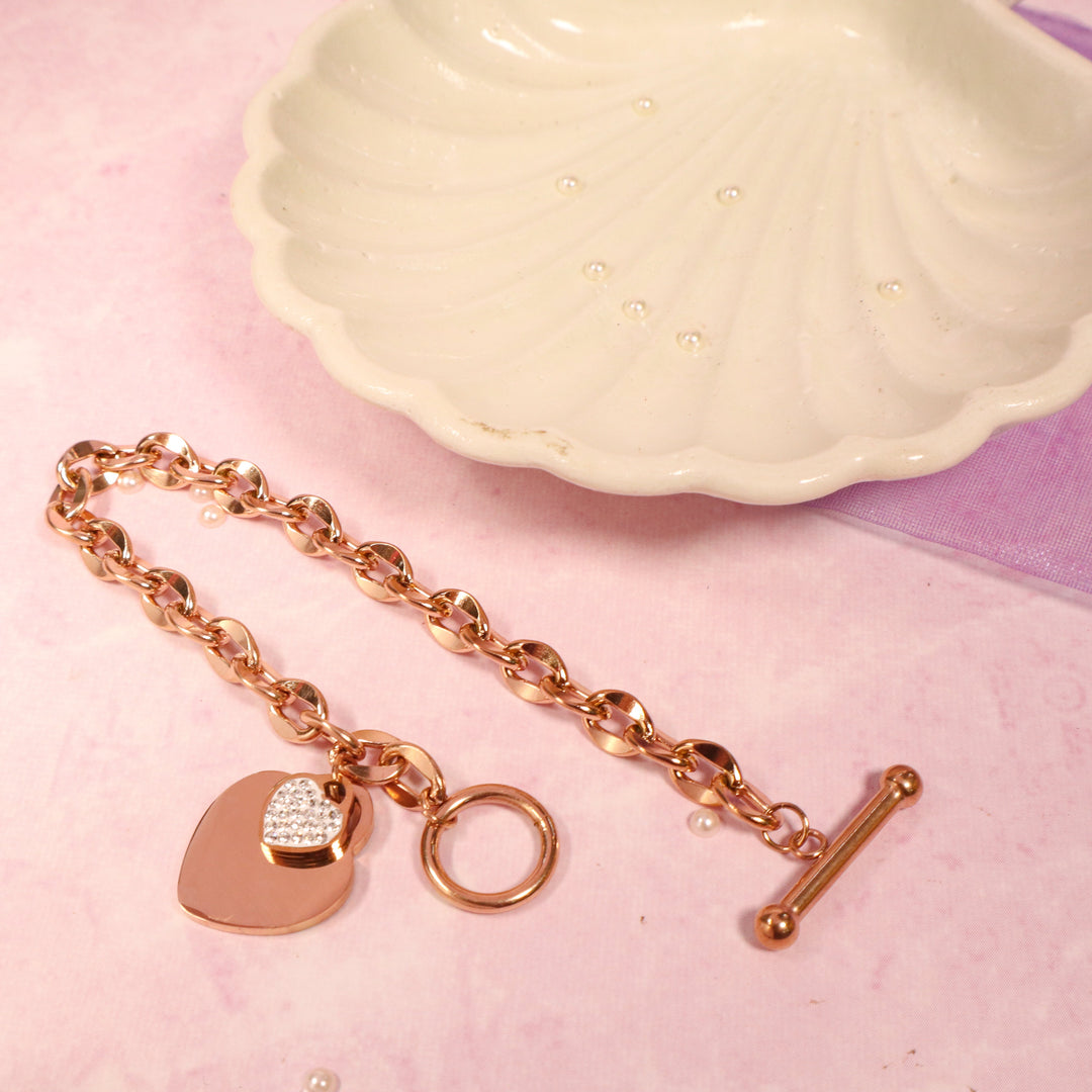 Toggle Clasp Accent Bracelet - Salty Accessories