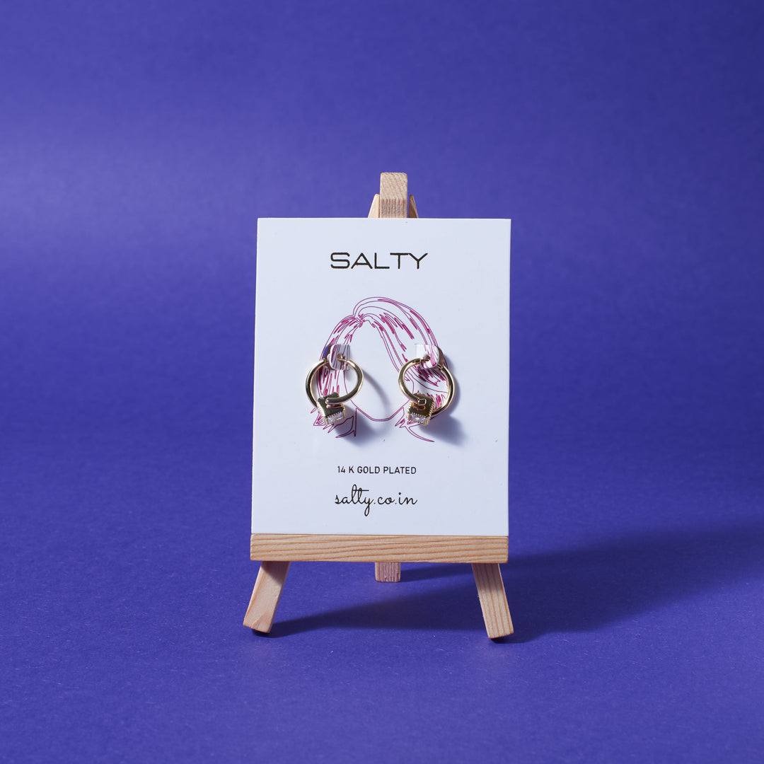 Toi et Moi Earrings - Salty Accessories