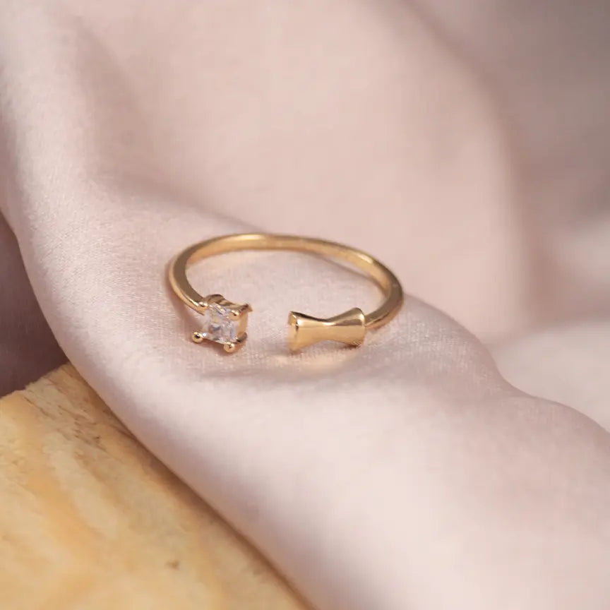 Token Diamond Ring - Salty Accessories