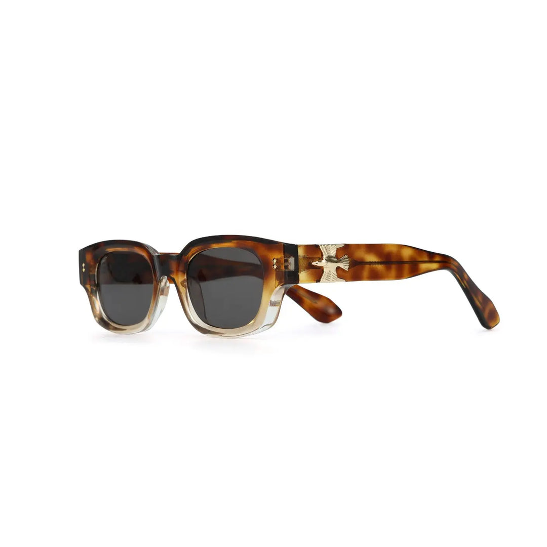 Torto Twist Sunglasses - (Demi-Black) | Salty