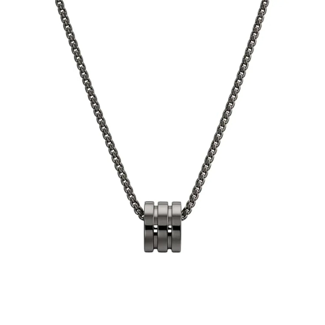 Traveler Black Chain Necklace | Salty