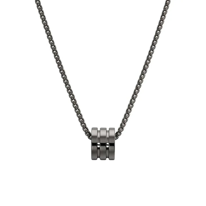 Traveler Black Chain Necklace | Salty