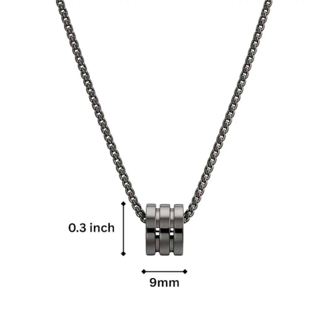 Traveler Black Chain Necklace | Salty