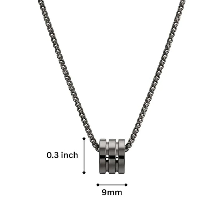 Traveler Black Chain Necklace | Salty