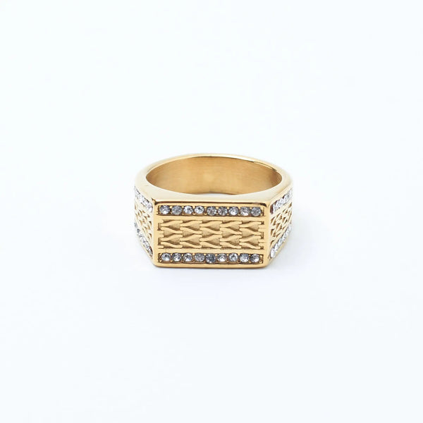 Triangular Triumph 's Men's Ring