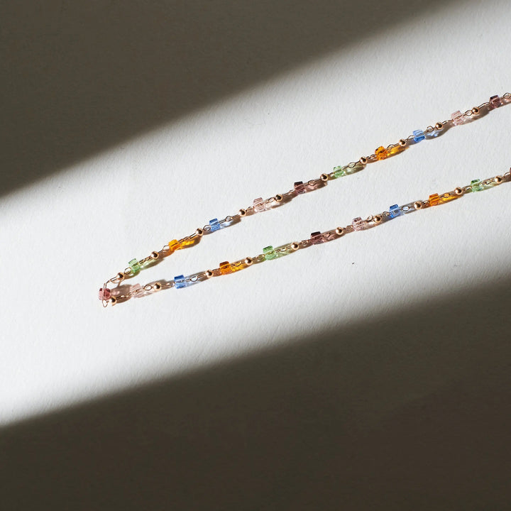 Tribal Boho Beaded Chain - Salty Accessories