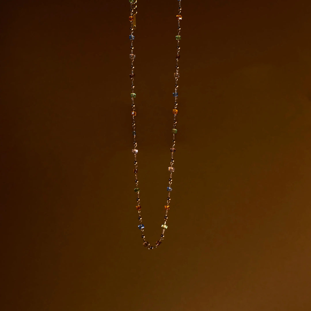 Tribal Boho Beaded Chain - Salty Accessories