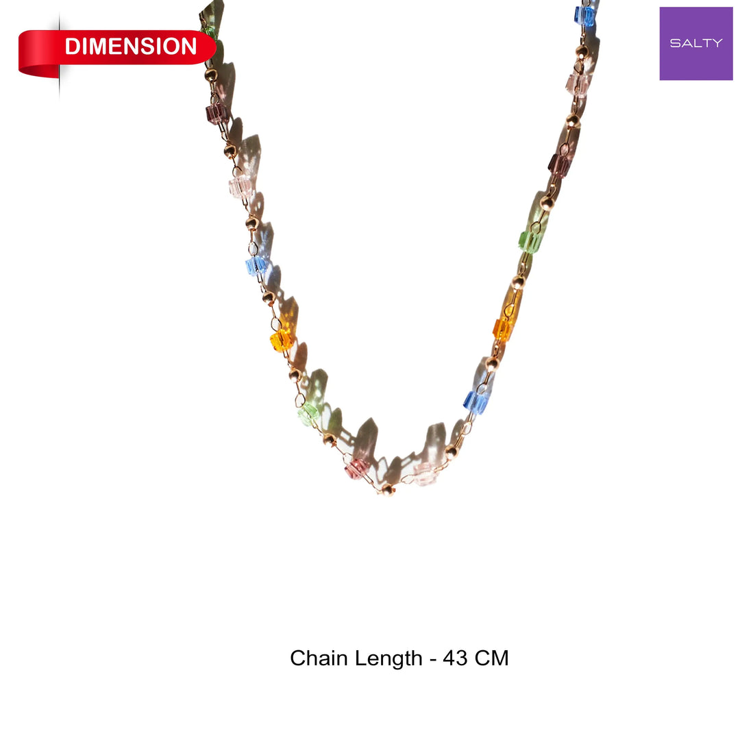 Tribal Boho Beaded Chain - Salty Accessories