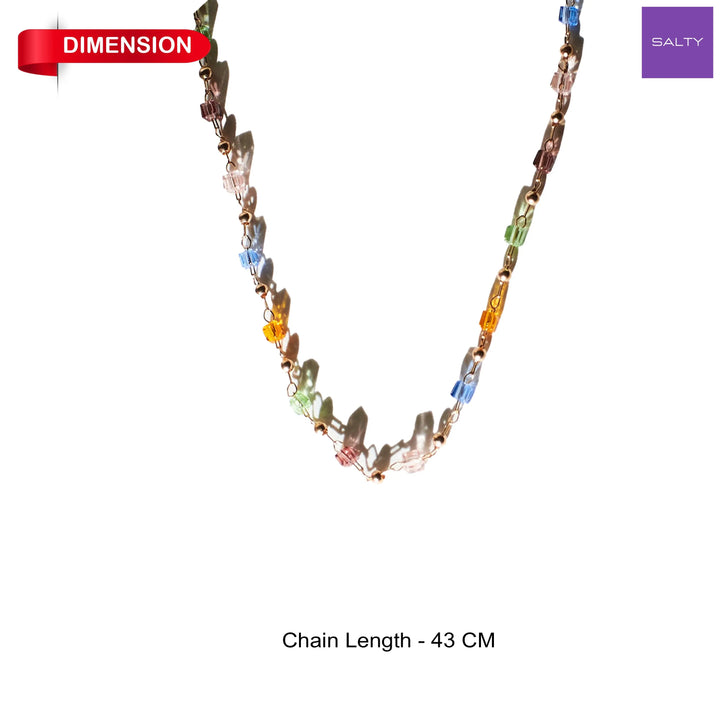 Tribal Boho Beaded Chain - Salty Accessories