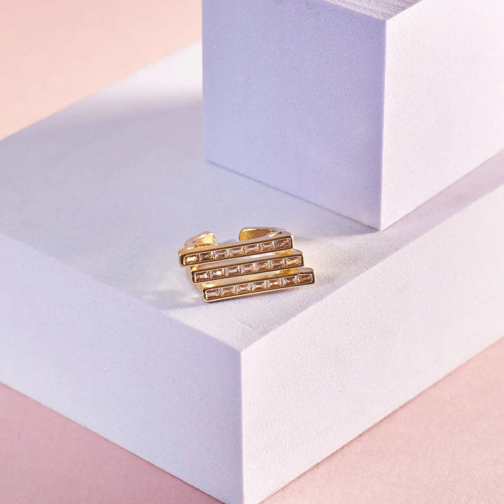 Trilogy Diamond Ring - Salty Accessories