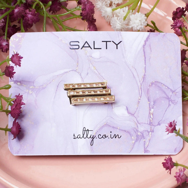 Trilogy Diamond Ring - Salty Accessories