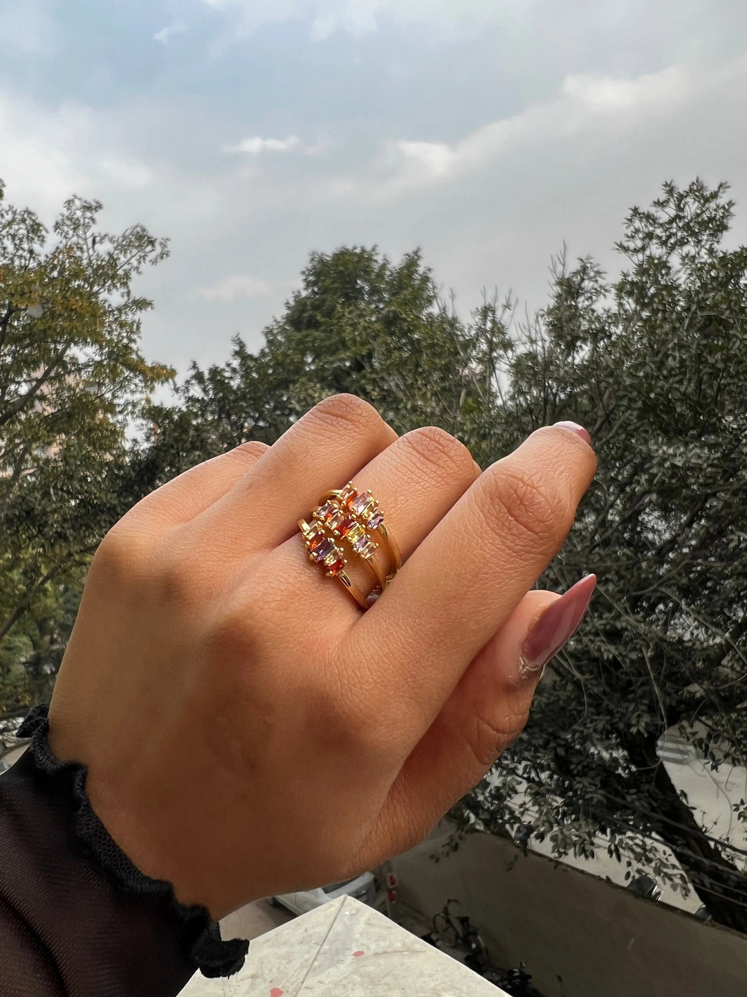 Triple rolling rings - Salty Accessories
