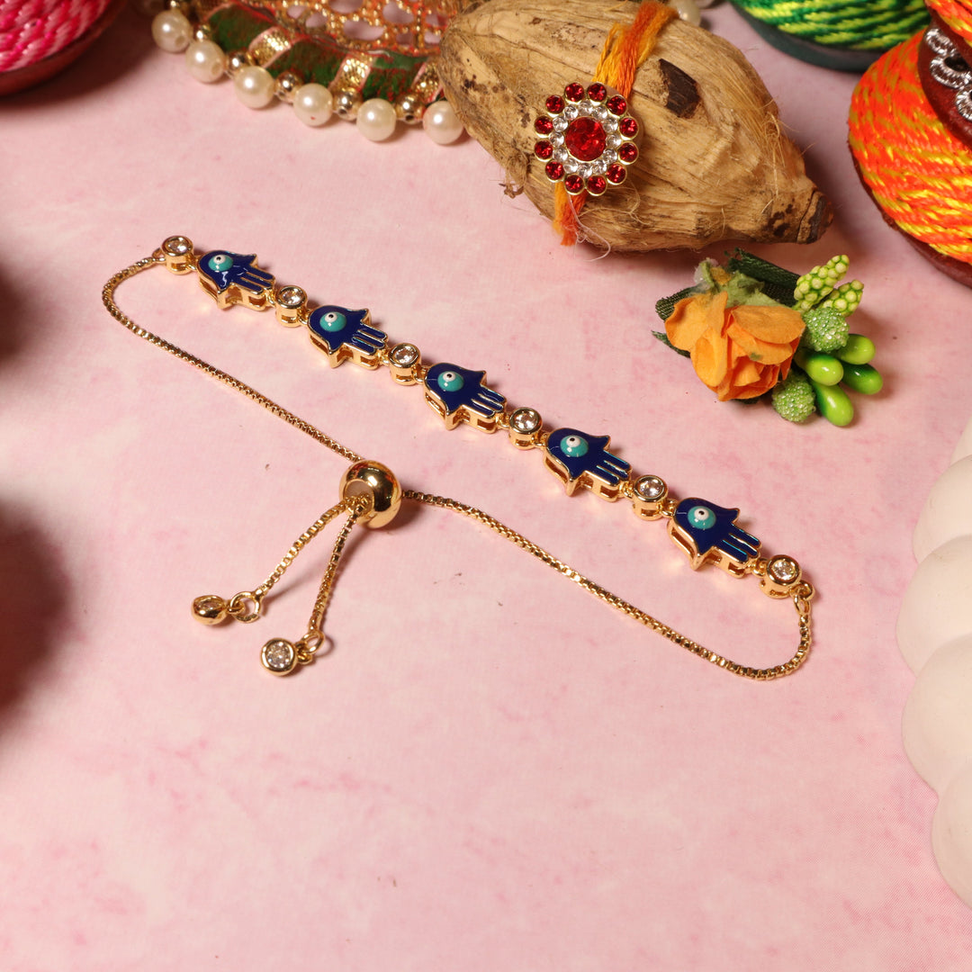 Turkish Evil Eye Rakhi for Sister