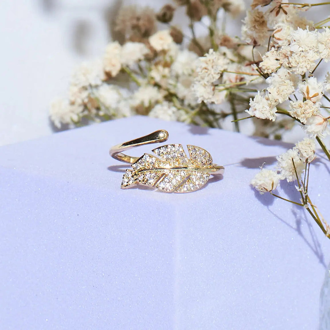 Twilight Leaf Ring | Salty