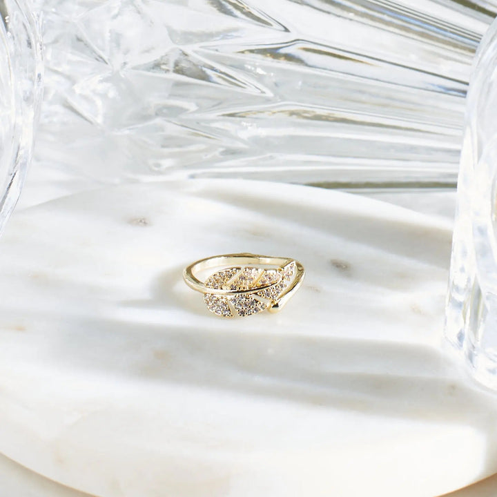 Twilight Leaf Ring | Salty