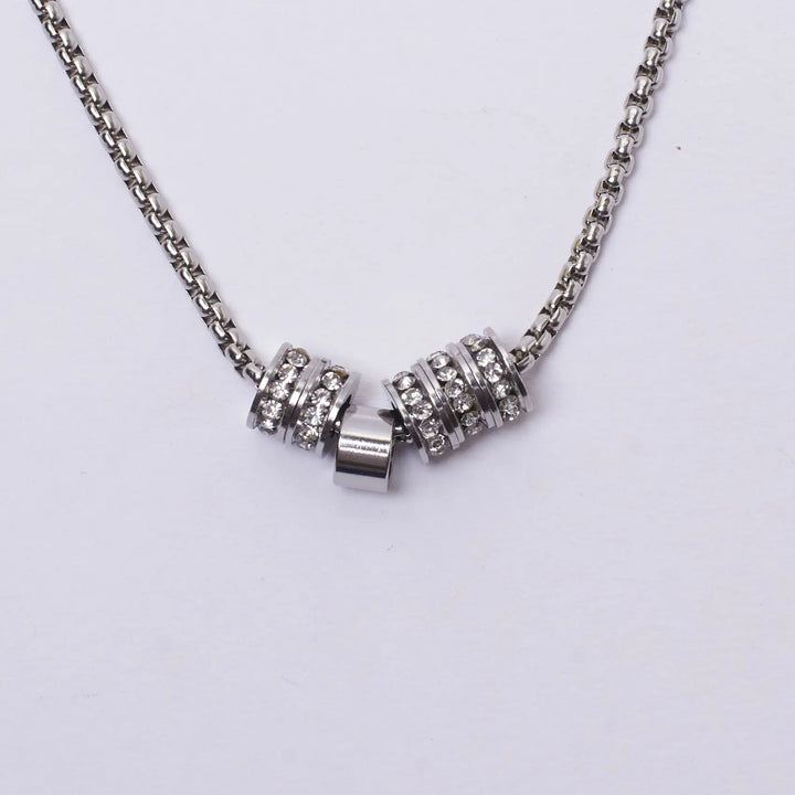 Twinkling Rings Silver Chain - Salty Accessories