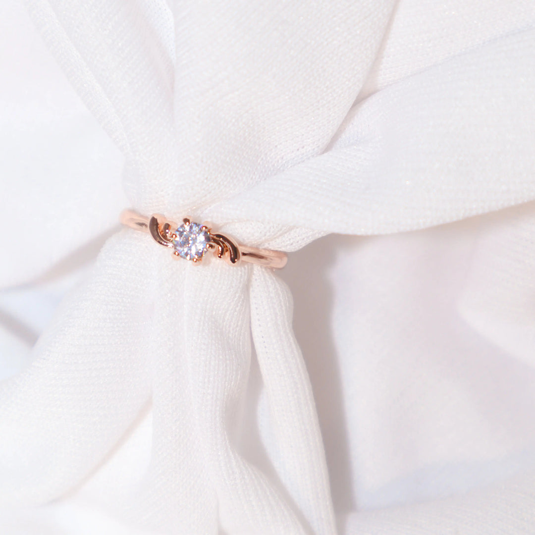 Twisted Diamond Ring - Salty Accessories