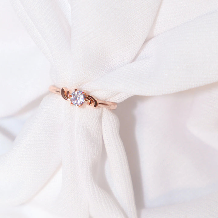 Twisted Diamond Ring - Salty Accessories