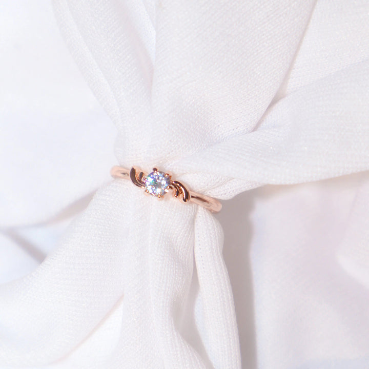 Twisted Diamond Ring - Salty Accessories