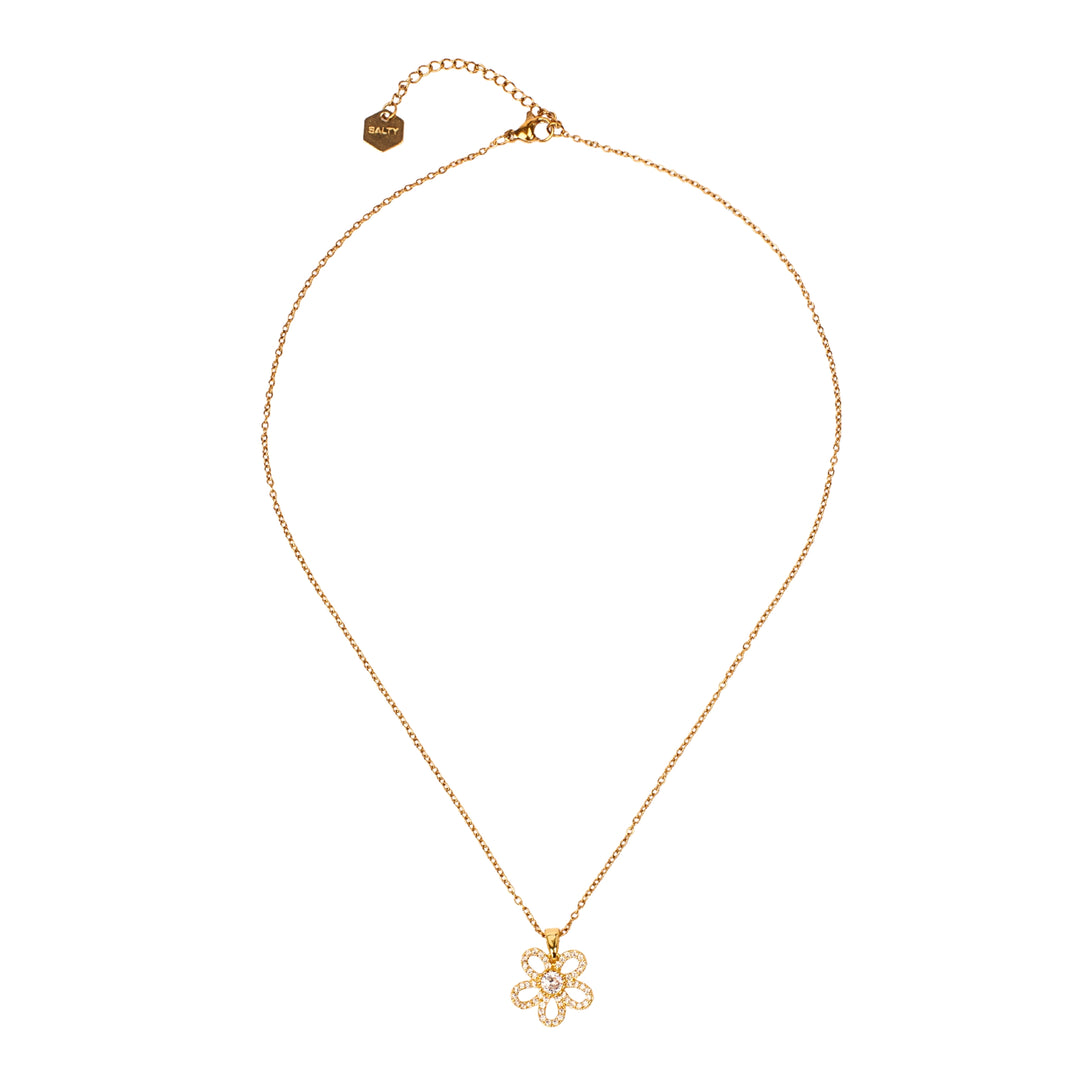 Crystal Blossom Necklace