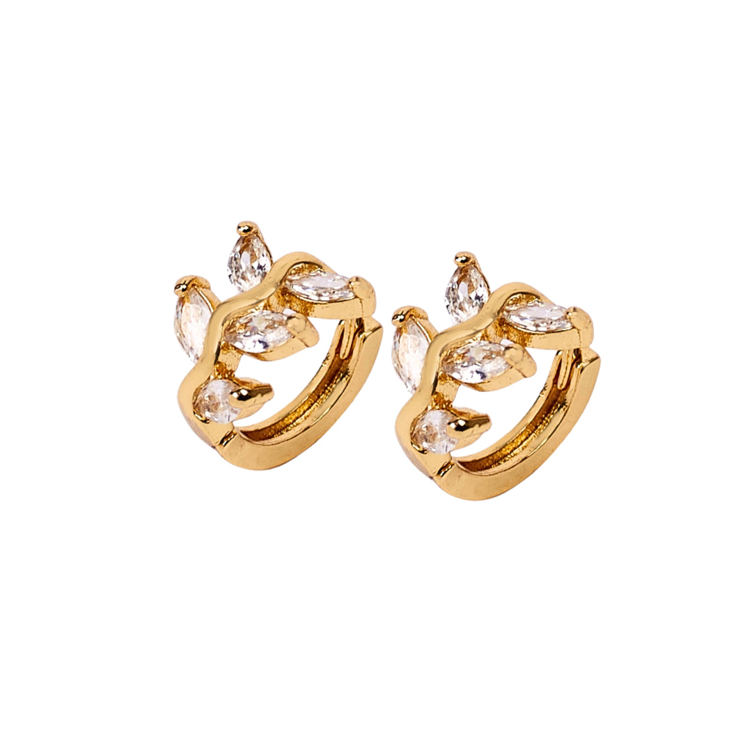 Zarnish Leaf Earrings