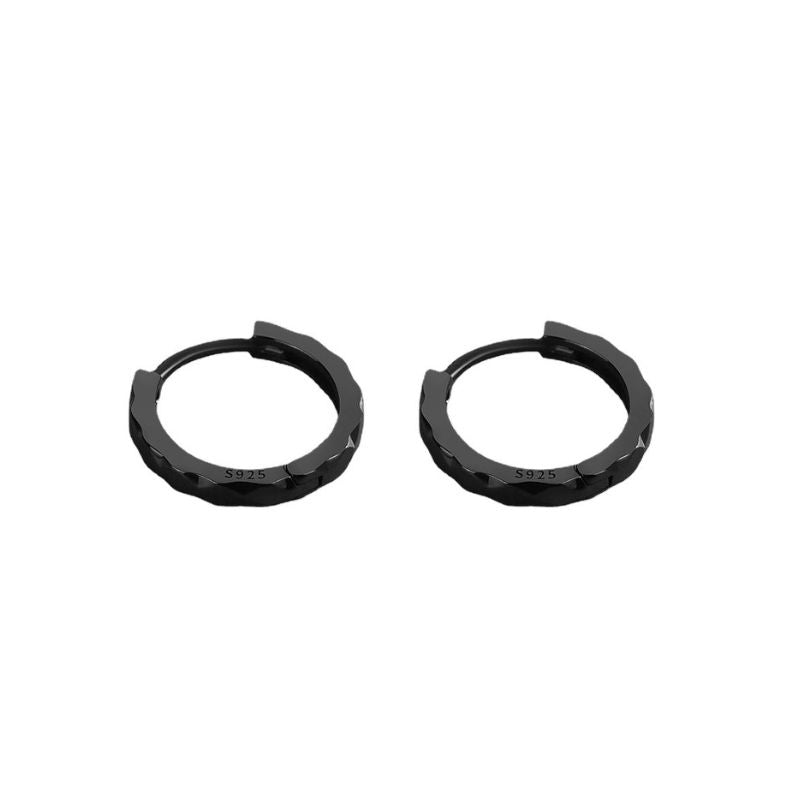 Eclipse Black Earrings | Salty