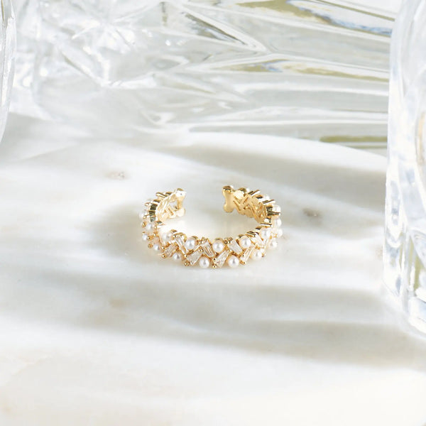 Urban Gemstone Golden Ring