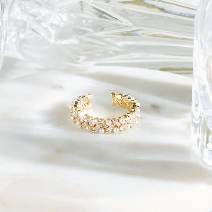 Urban Gemstone Golden Ring | Salty